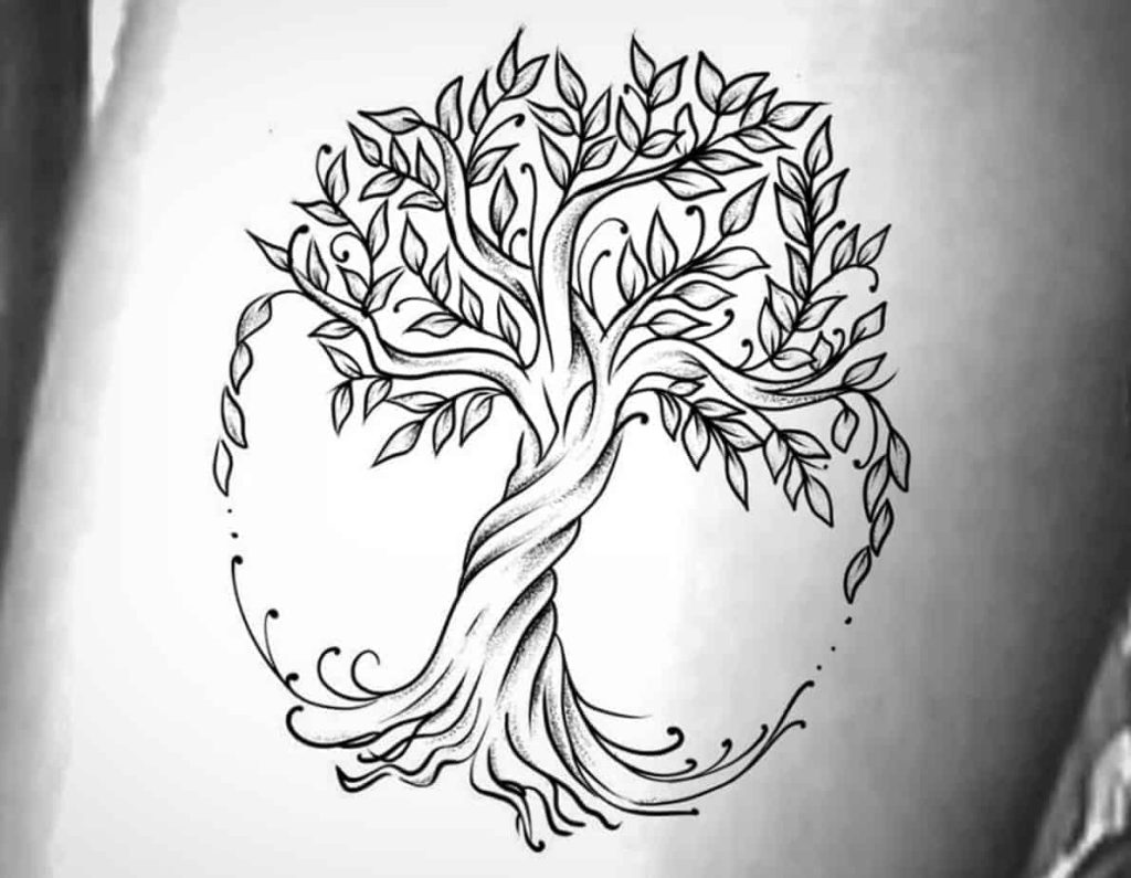 Tatouage arbre de vie